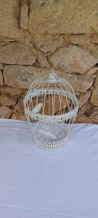 Gaiola decorativa centro mesa