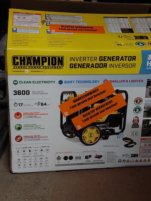 Генератор бензиновий Champion