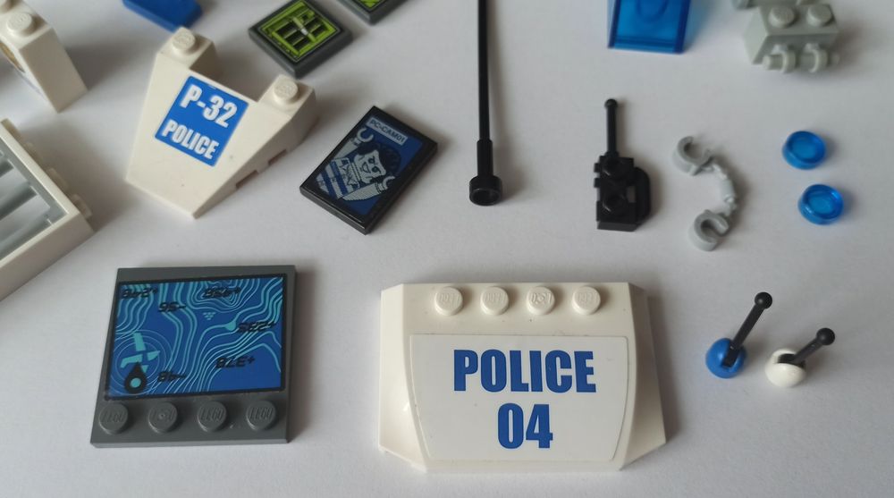 Lego City elementy mix tematyczny policja