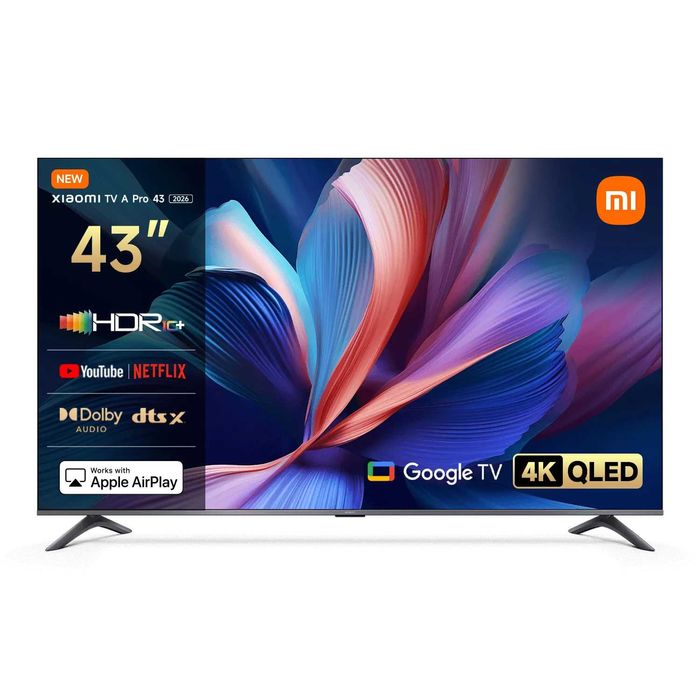 Nowy TV Xiaomi TV A Pro 43 2026 (L43MB-APEU) 43" QLED 4K Google TV