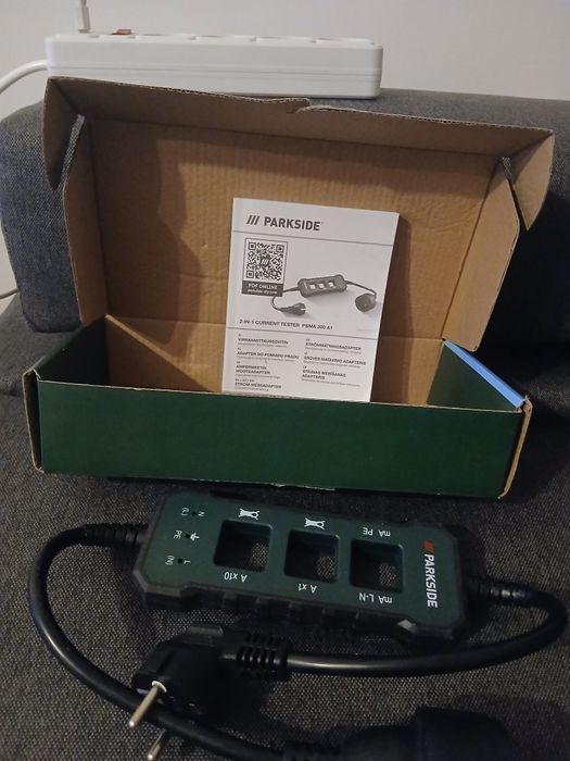 Adapter  do  pomiaru  prądu Parkside PSMA 300 A1