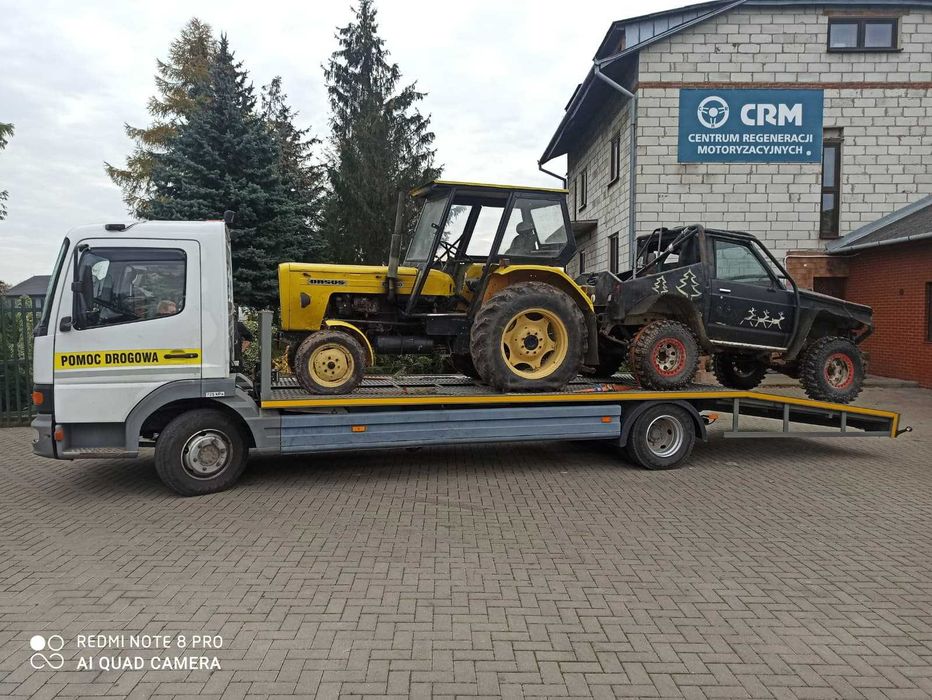 Usługi transportowe Auto laweta Pomoc Drogowa Przewóz Aut Maszyn i ...