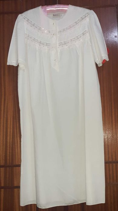 Camisa de Dormir Cambraia Vintage