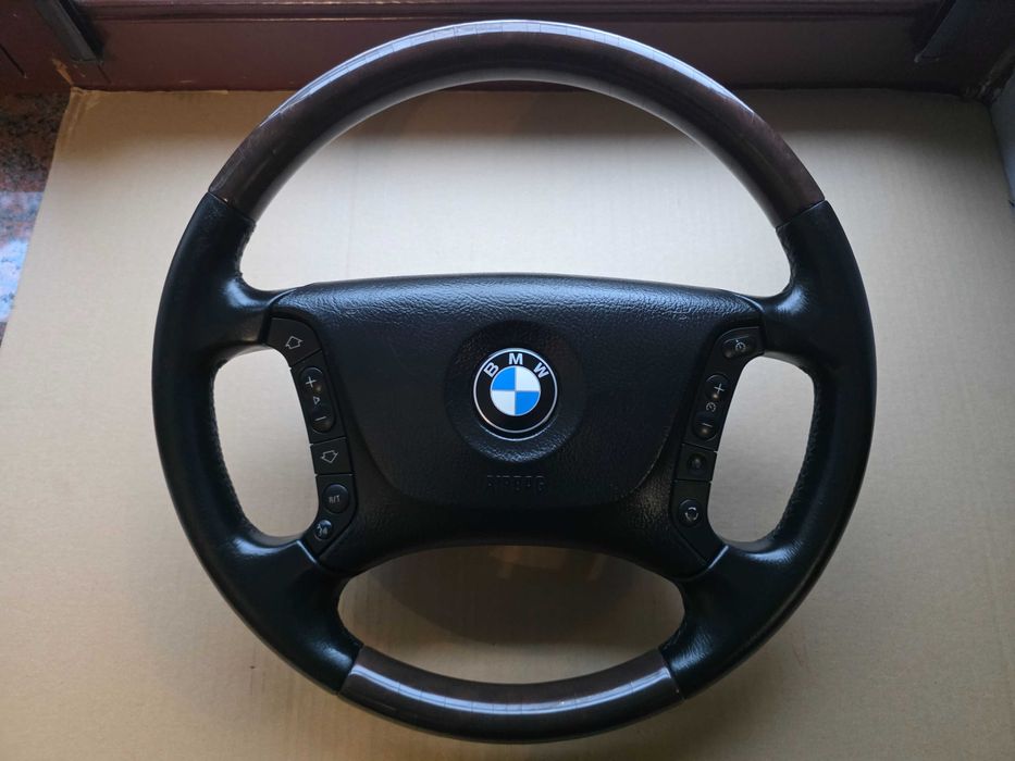 E38 Kierownica E39 KIEROWNICA DREWNO MULTIFUNKCJA Bmw Seria 5 Drewno bmw e39 lift