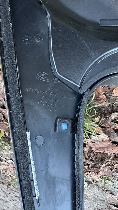 Спойлер накладка ляди і полка багажника Hyundai Tucson IV (2020-23)