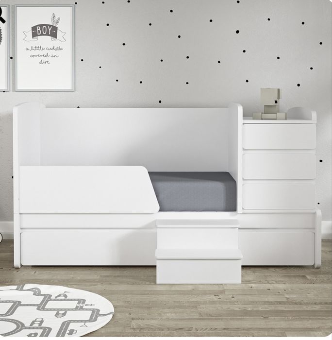 Quarto menina - Mobiliário Convertível bebé e criança - Trama Bebecar