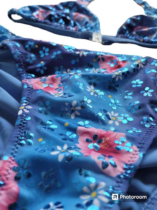 Strój kostium kąpielowy bikini Golden Lady 38,M komplet beachwear