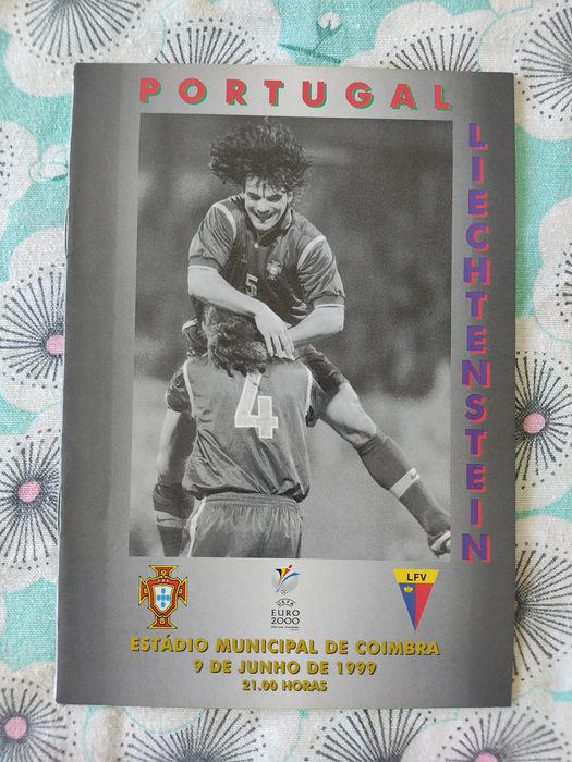Programa oficial Portugal Liechtenstein 1999
