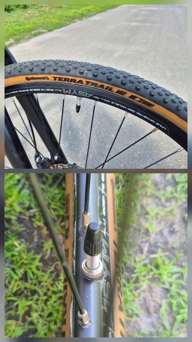 Велосипед/Гревел Nishiki + запасний цепок KMC X8 + запасна камера Continental