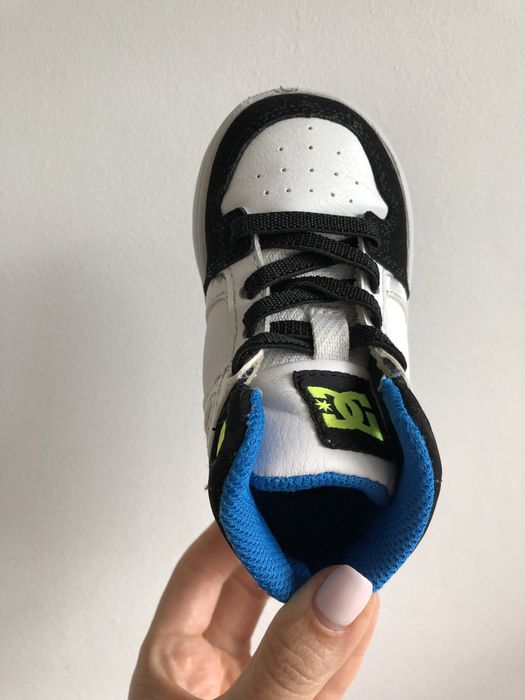 Buty za kostkę unisex trampki DC, wsuwane - S6 rozmiar 22