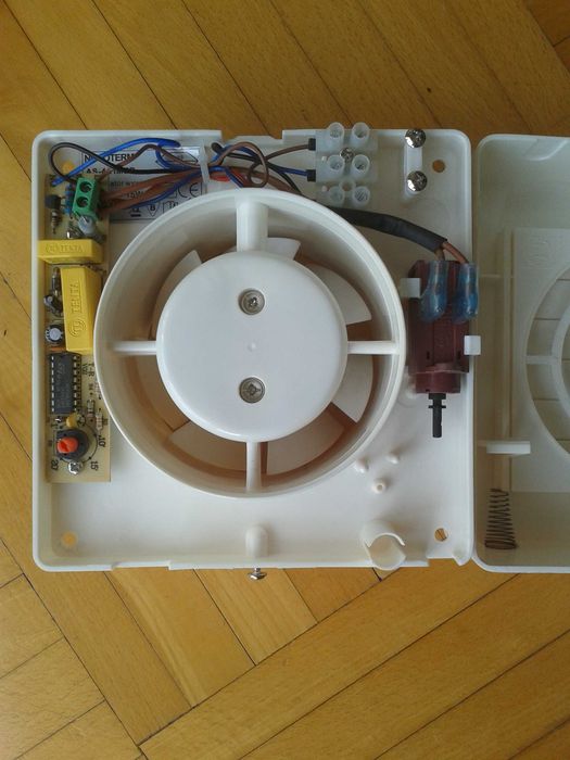 Wentylator kanałowy trzy rodzaje elektroniczne otwieranie