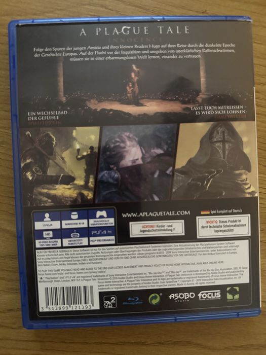 A Plague Tale Innocence PS4