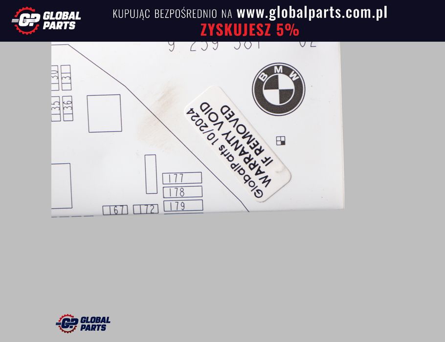 BMW X3 F25 Grupowanie Mapa Diagram Skrzynka Bezpieczników