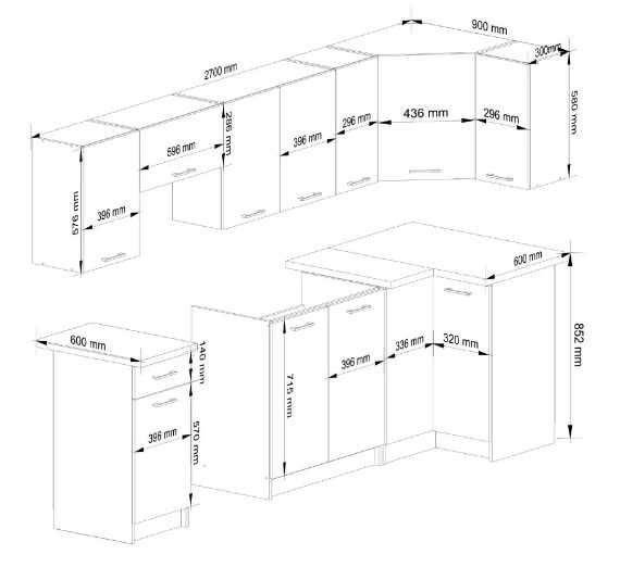 Meble kuchenne narożne białe z blatem dostawa wliczona w cenę !!!
