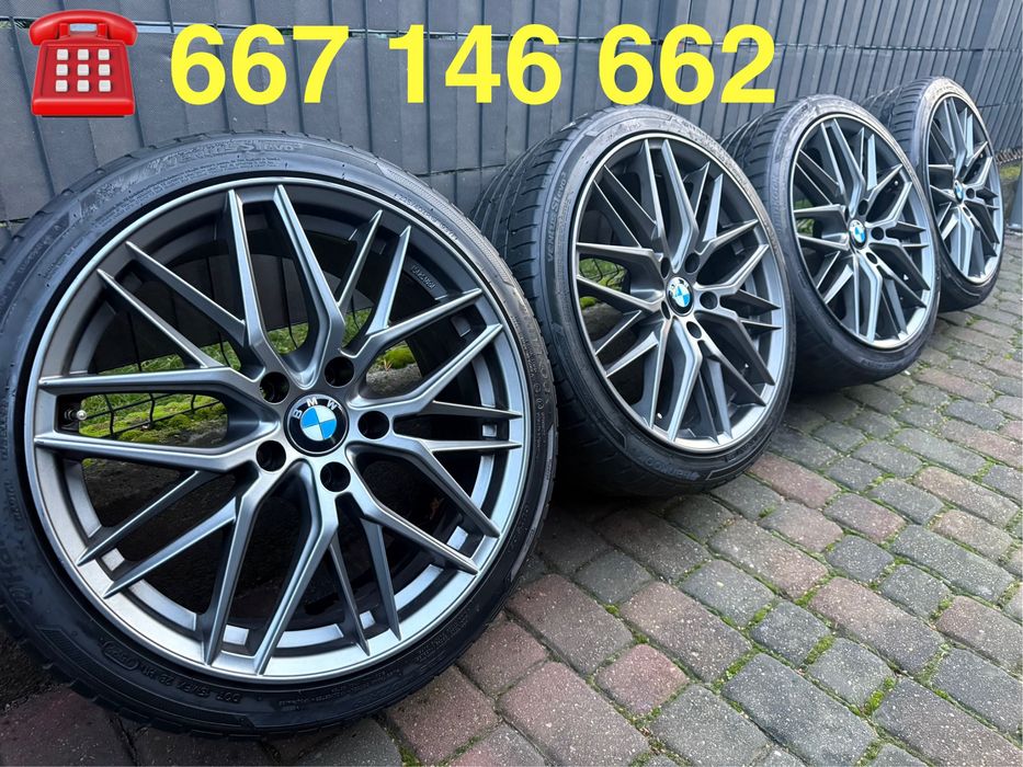 19 cali BMW F30 F31 F32 xDrive felgi koła komplet 5x120 ET35 8.5J
