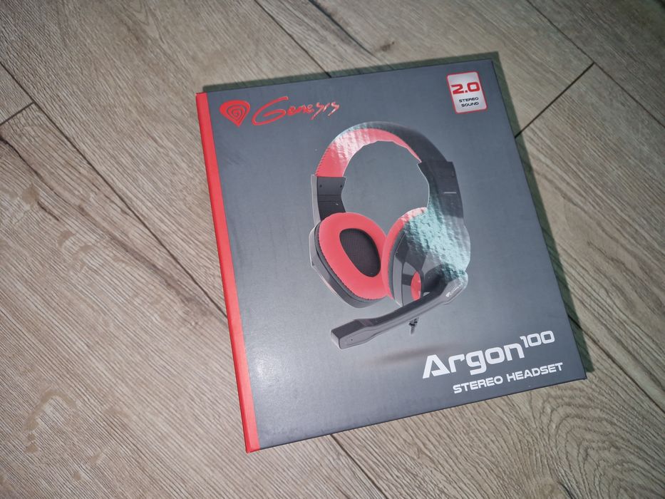 Słuchawki gamingowe Genesis Argon 100. NOWE
