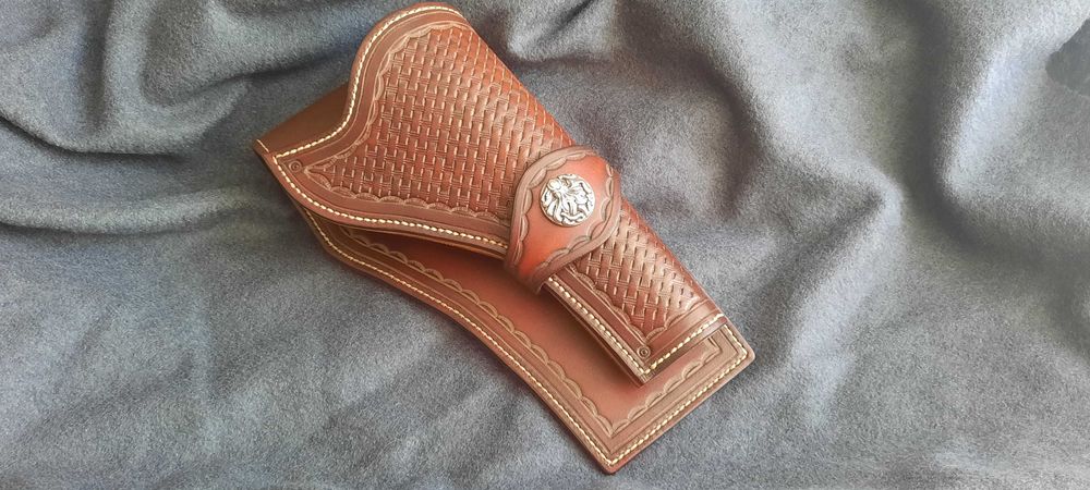 Kabura skórzana do rewolweru Smith&Wesson 686