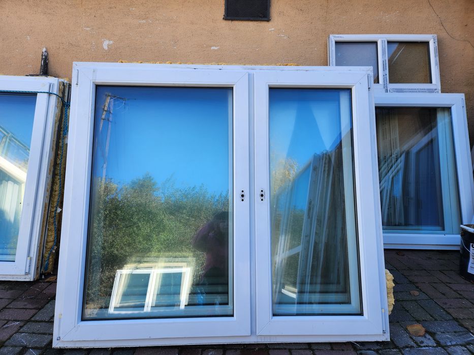 Okno pcv używane 154 x 137