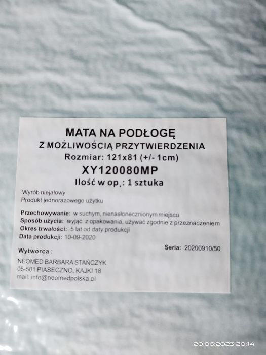 Maty chłonne / podkłady higieniczne 10 szt.