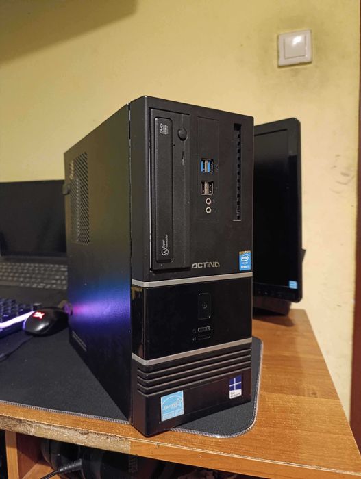 Komputer stacjonarny Intel i3-4150 • 8 GB RAM • SSD 256 GB • DVD