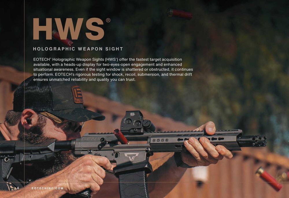 Коллиматорный голографический прицел EOTech EXPS3-4