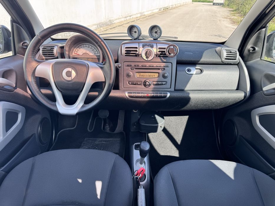 SMART FORTWO 1.0 gasolina 2008 patilhas F1 nacional 18 meses de garantia