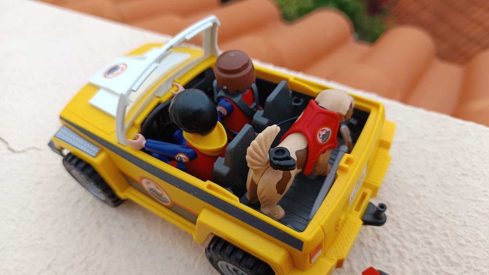 Playmobil Jipe salvamento / Playmobil Mountain Rescue Vehicle 9128