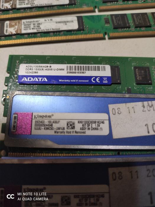 Pamięci RAM 1 lub 2 Gb