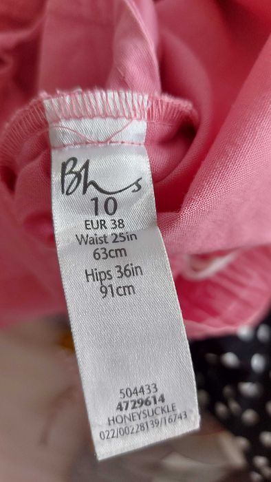 Spódniczka jasny róż, M/L