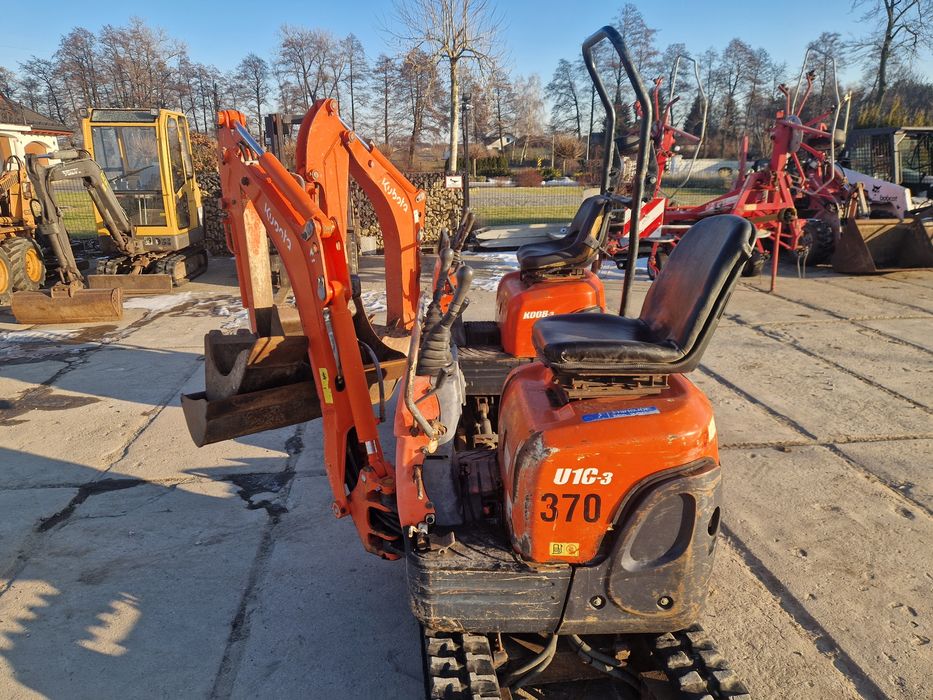 Koparka Kubota U10-3 Minikoparka Kubota K008-3 nie JCB