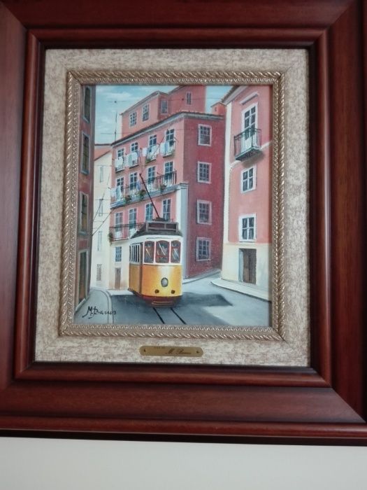 Quadro do pintor Carlos M. Barros