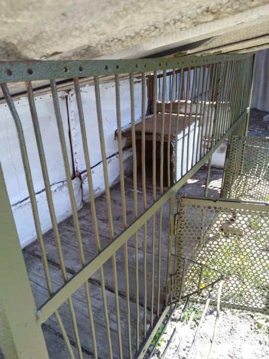 Клітка залізна,вольєр для собаки, для нутрій або кролів