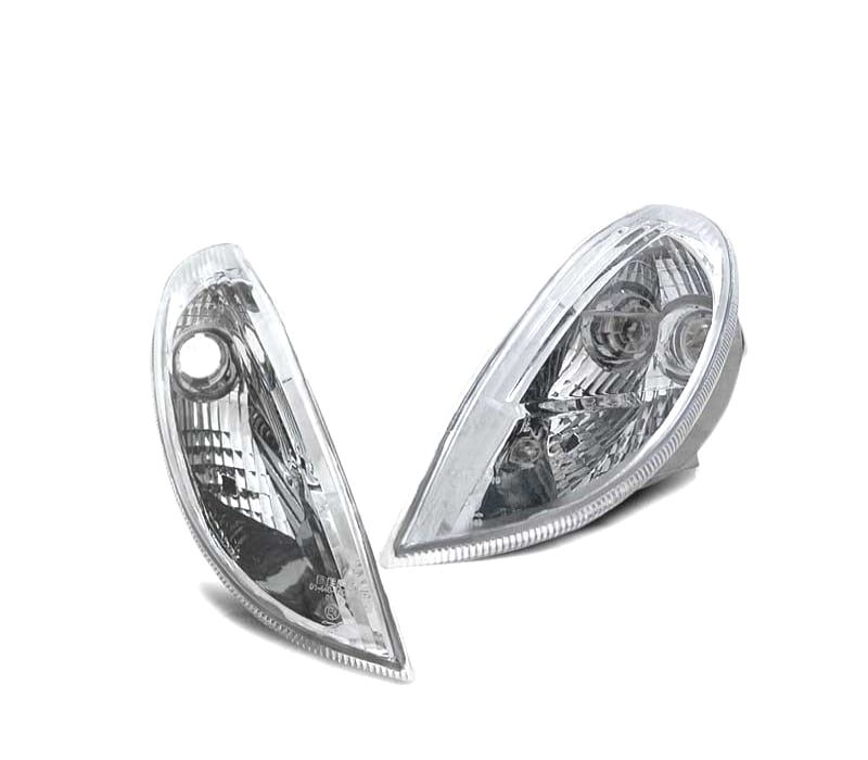 PISCAS FRONTAIS MERCEDES R170 SLK 96-04 CHROME CROMADO