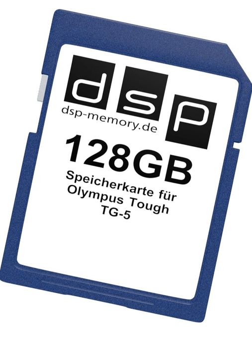DSP Memory 128 Gb. Olimpus Tough TG-5