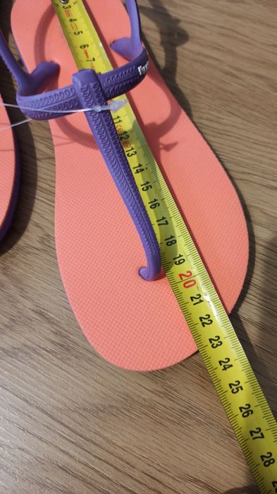 Fipper Strappy Sandały Klapki damskie Japonki plaża basen 36/37