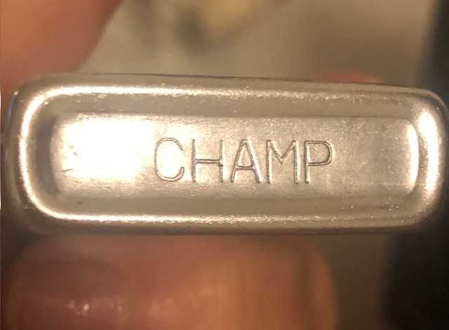 Isqueiro vintage de coleção  Champ