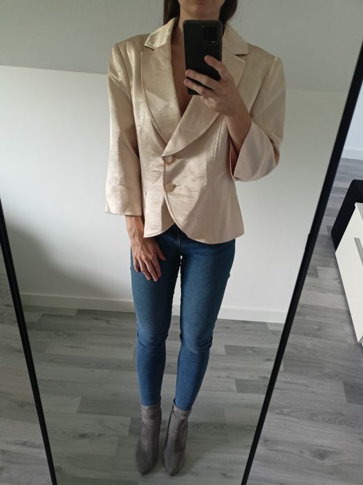 Marynarka żakiet garsonka damska oversize l xl xxl