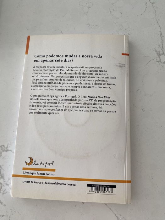“Mude a sua vida em sete dias”Paul McKenna