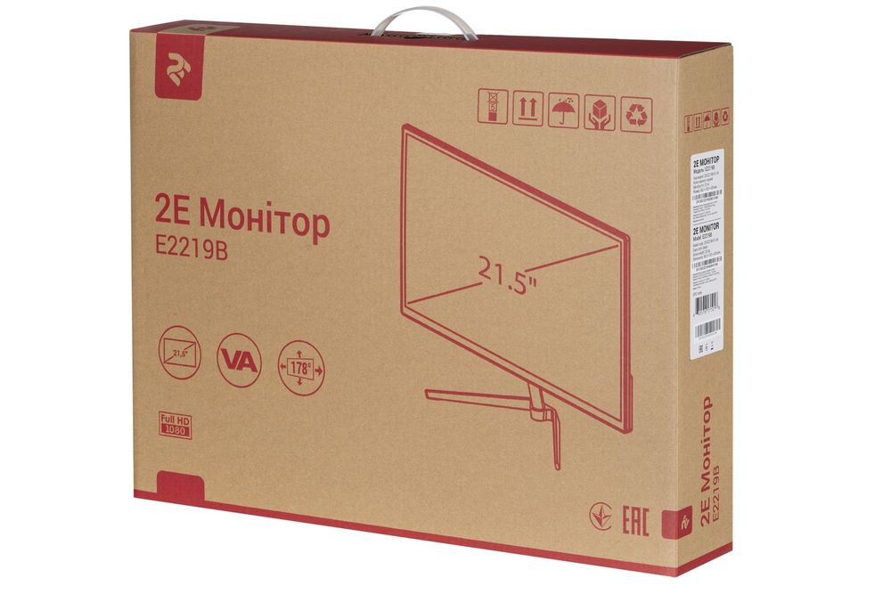 Продам FullHD монитор 2E E2219B