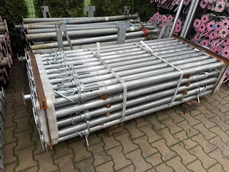 Stemple podpory sztyce ocynkowane 14-20KN 2-3,5m 50st podpora stropowa