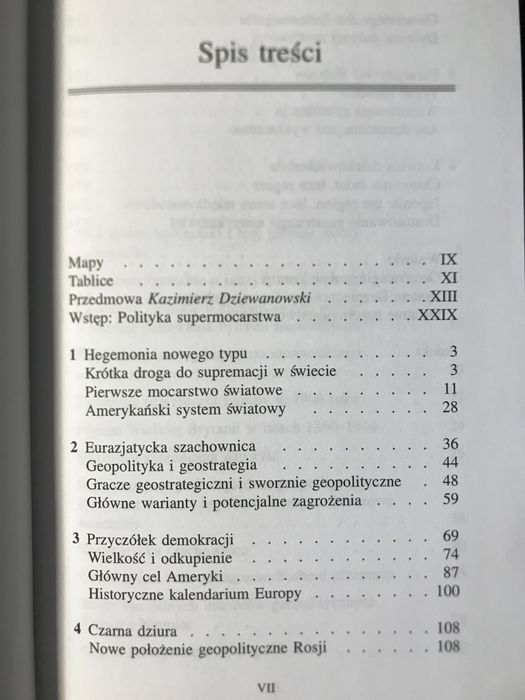 Wielka szachownica. Zbigniew Brzeziński