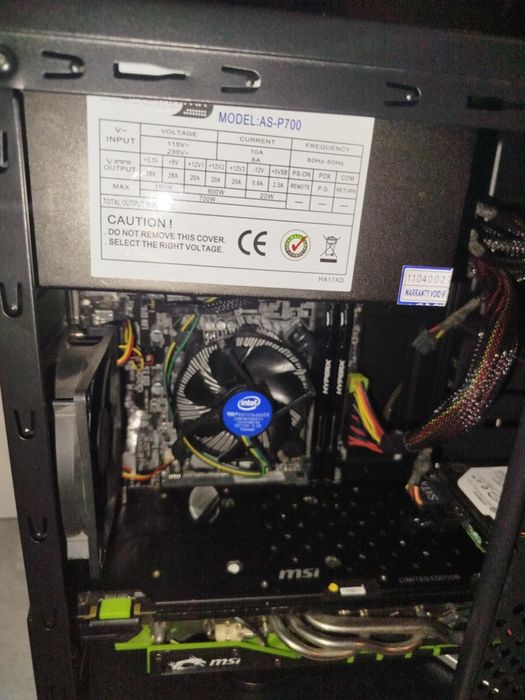 PC acabado de montar