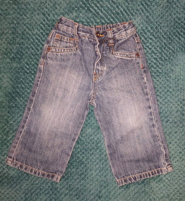 Spodnie jeansy dla chłopca Mothercare 80