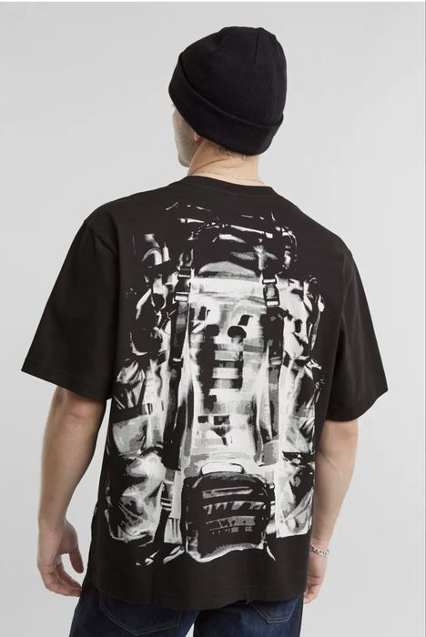 Чоловіча чорна футболка Backpack gr boxy r t G-Star RAW D25077,C784