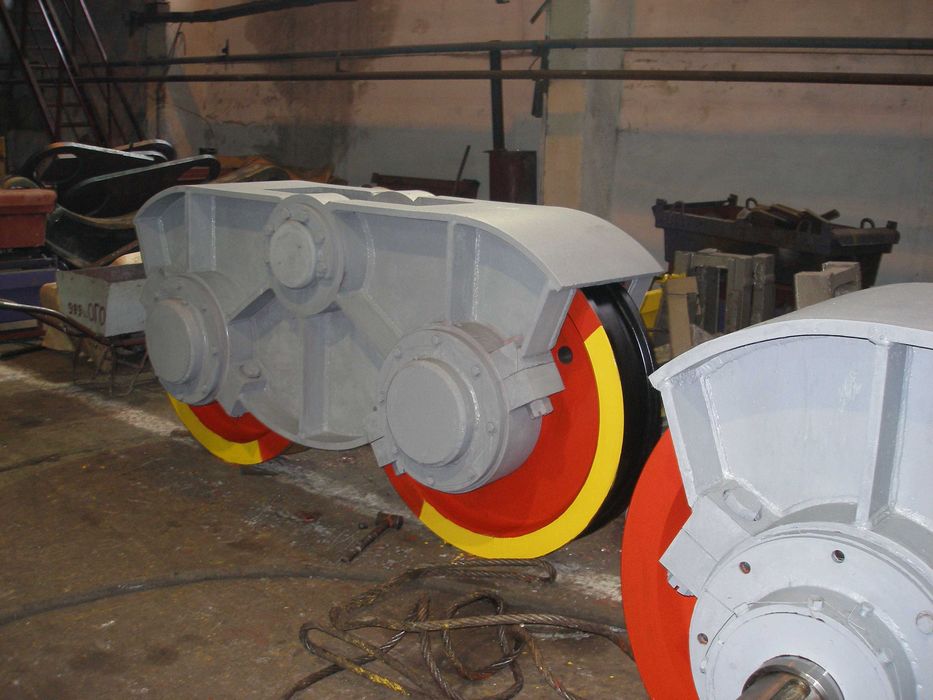 Крановые колеса - изготовление, сорбитизация, ремонт.