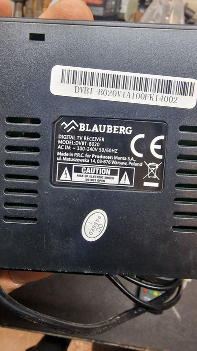 Dekoder telewizji naziemnej DVB T2