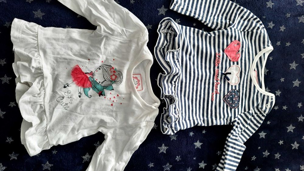 Zestaw ubranek dla dziewczynki 74