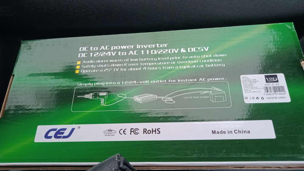 Інвертор(перетворювач) 1600w