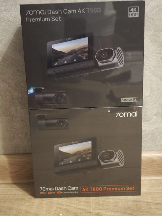 Видеорегистраторы 70mai 4К T800+RC24