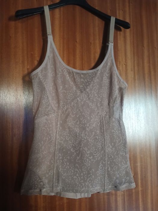 Cinta bege xl com renda